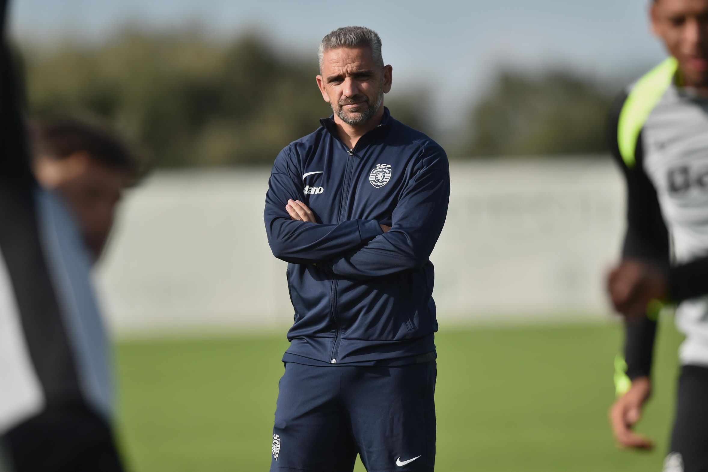 Rui Borges, treinador do Sporting - Foto: Miguel Nunes