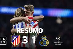 Tango argentino em mais uma vitória do Atlético Madrid (resumo)