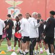 Dedic a cem por cento: treino do Benfica antes do Bayer Leverkusen