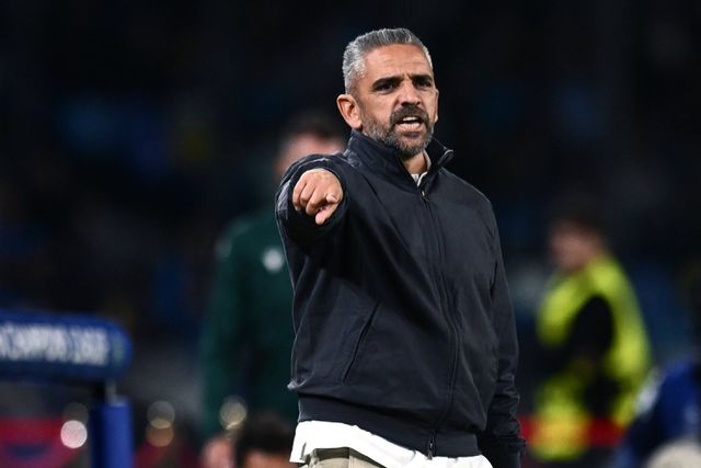 Rui Borges em Nápoles: Sporting nunca ganhou em Itália - Foto: IMAGO