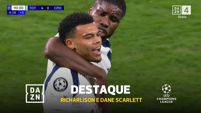 Pérola do Tottenham sofre penálti, Richarlison tira-lhe a bola… e falha