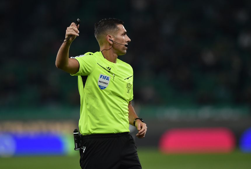 Fábio Veríssimo no epicentro da mais recente polémica em torno da arbitragem - Foto: Miguel Nunes