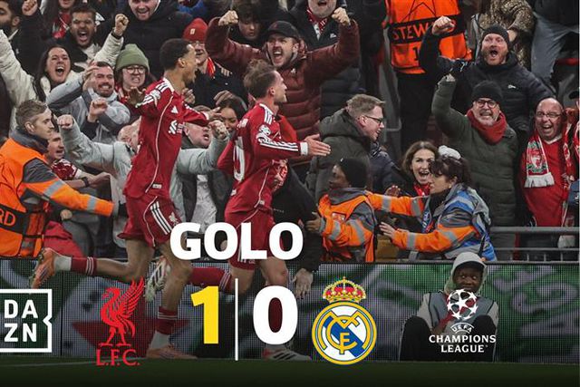 Courtois finalmente batido: Mac Allister sabe o que é marcar ao Real Madrid