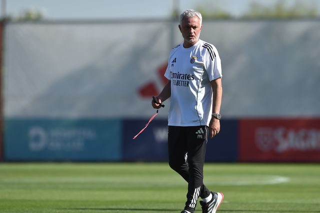 José Mourinho, treinador do Benfica - Foto: MIGUEL NUNES