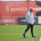 José Mourinho no treino do Benfica - Foto: Miguel Nunes