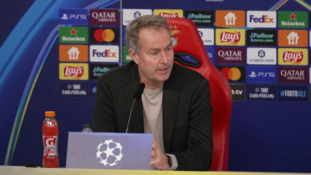 Treinador do Leverkusen pede agressividade frente ao Benfica