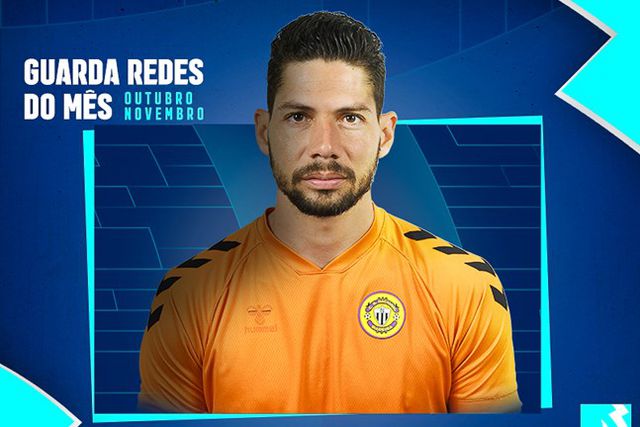 Nacional: Lucas França eleito guarda-redes do mês da Liga 2
