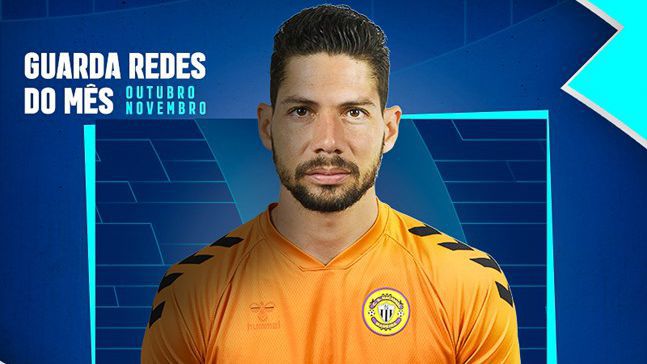 Nacional: Lucas França eleito guarda-redes do mês da Liga 2