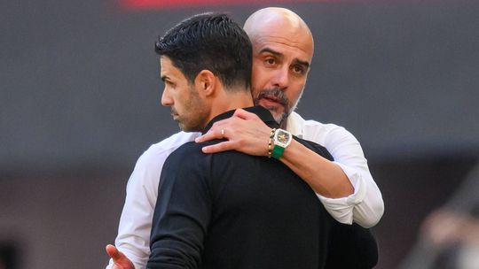 Mikel Arteta recusa entrar em 'jogos mentais' com Guardiola: «Próxima pergunta»