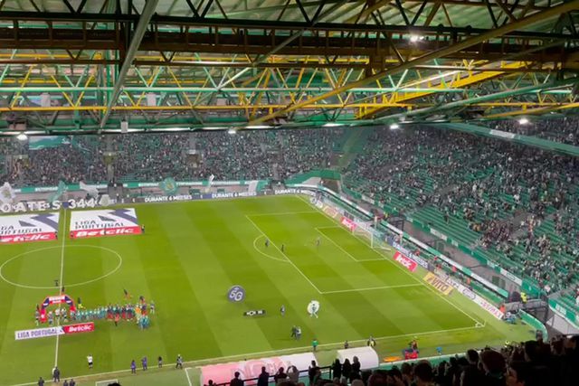 VIDEO: Ambiente quente em Alvalade!