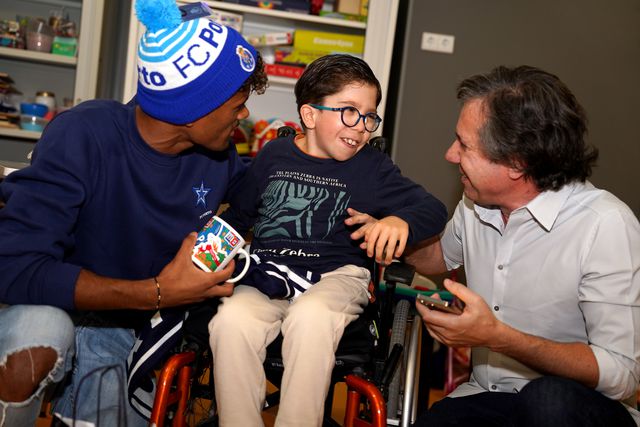 FC Porto: trio visitou Centro de Reabilitação do Norte