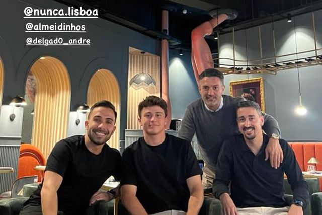 João Neves partilha fotografia com André Almeida