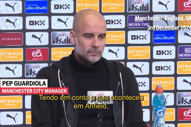 A piada de Slot e a comparação com Mourinho: Guardiola 'perdeu a calma'?