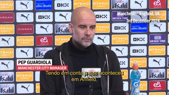 A piada de Slot e a comparação com Mourinho: Guardiola 'perdeu a calma'?