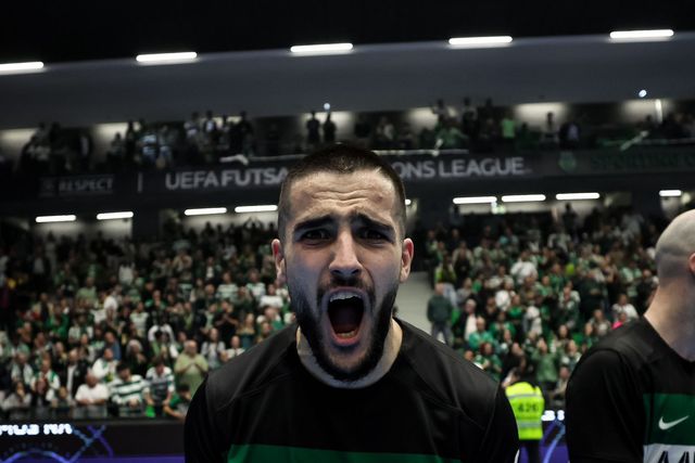 Tomás Paçó voltou às quadras no último fim-de-semana (foto Sporting CP)