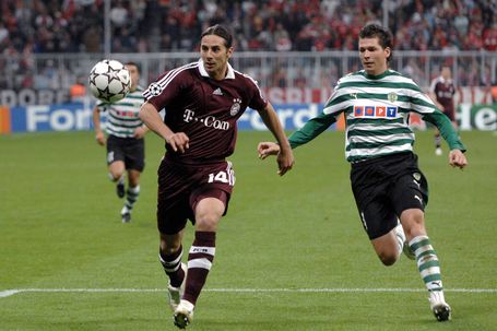 Em 2006, o Sporting conseguiu sair de Munique com um empate. Foto: Imago