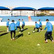 Equipa ribatejana numa sessão de treino de preparação para o jogo com o Nacional - Foto: Facebook/Alverca Futebol SAD
