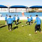 Equipa ribatejana numa sessão de treino de preparação para o jogo com o Nacional - Foto: Facebook/Alverca Futebol SAD