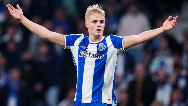 Victor Froholdt, 19 anos. Valor atual: 50.4M/Valor em junho: 63.1M- FOTO: FC Porto