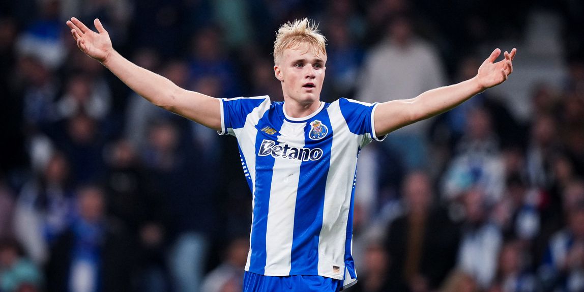 Victor Froholdt, 19 anos. Valor atual: 50.4M/Valor em junho: 63.1M- FOTO: FC Porto