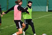 Rafa Silva no treino da manhã desta quinta-feira no Besiktas - Foto: Besiktas