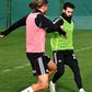 Rafa Silva no treino da manhã desta quinta-feira no Besiktas - Foto: Besiktas