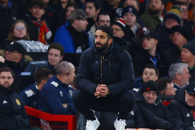 Ruben Amorim, treinador do Manchester United