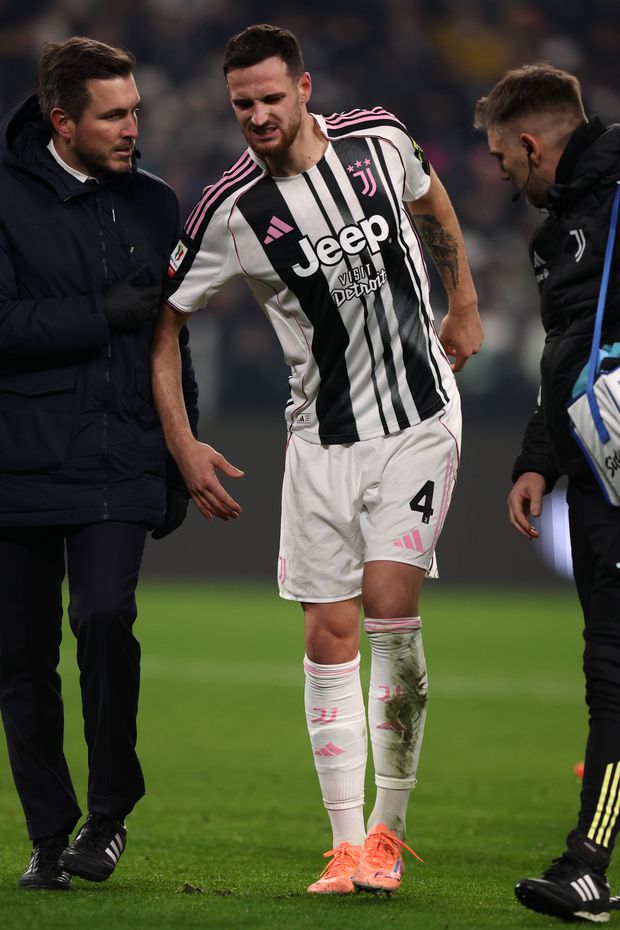 Federico Gatti lesionou-se em jogo da Taça de Itália, com a Udinese - Foto: IMAGO