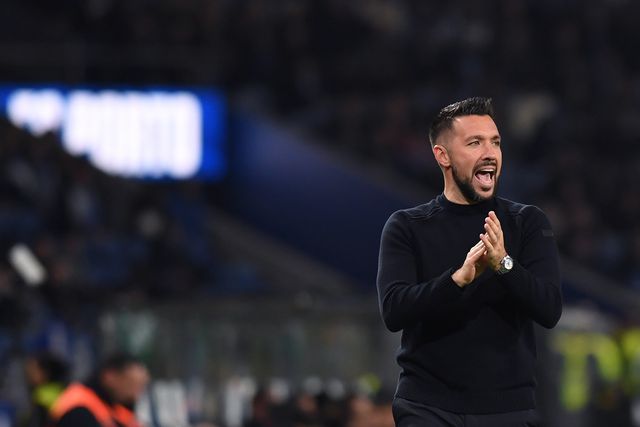 Farioli, treinador do FC Porto, no jogo frente ao V. Guimarães - Foto: Catarina Morais/Kapta+