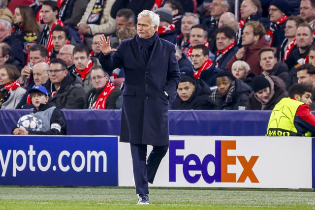 José Mourinho, treinador português de 62 anos do Benfica