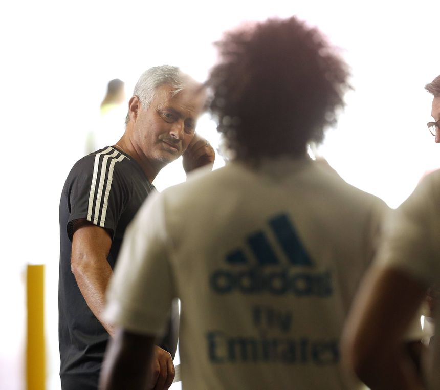 José Mourinho treinou Marcelo no Real Madrid, entre 2010 e 2013