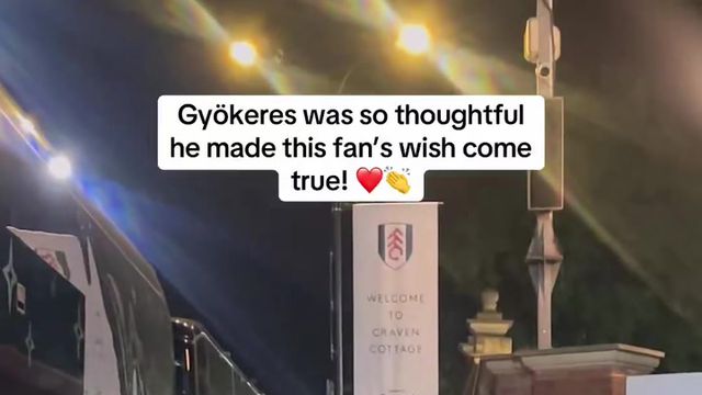 Gyokeres não esquece o Sporting