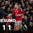 O resumo do empate entre Amorim e Espírito Santo na Premier League