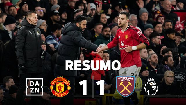 O resumo do empate entre Amorim e Espírito Santo na Premier League