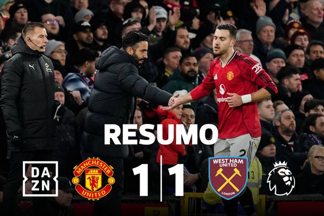 O resumo do empate entre Amorim e Espírito Santo na Premier League