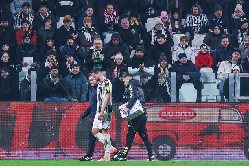 Federico Gatti lesionou-se em jogo da Taça de Itália, com a Udinese - Foto: IMAGO