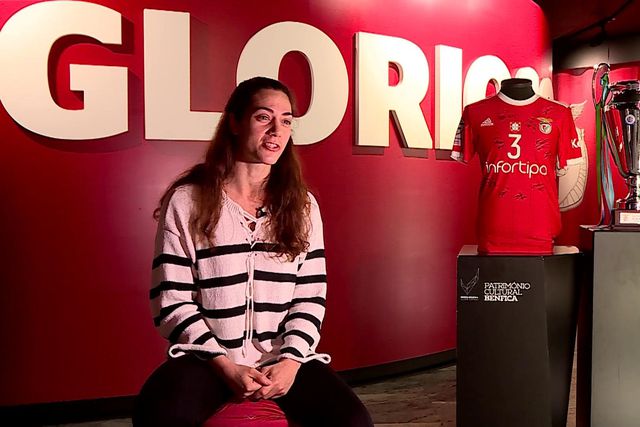 Inês Fernandes recorda chegada ao Benfica em 2008