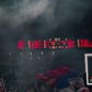 O ambiente arrepiante no final do dérbi entre o Estrela Vermelha e o Partizan em basquetebol