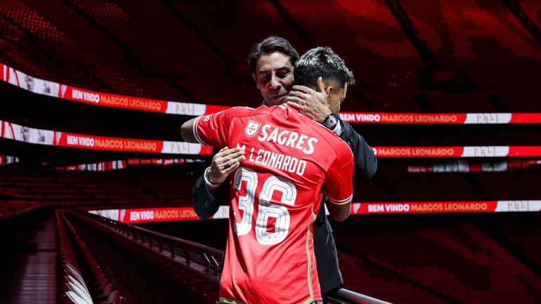 Benfica mostra bastidores da apresentação de Marcos Leonardo (vídeo)