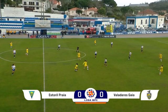 Liga BPI: Valadares Gaia vence no reduto do Estoril