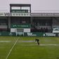 Relvado do estádio do Covilhã completamente encharcado