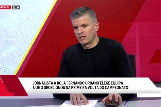 A equipa deceção da primeira volta da Liga