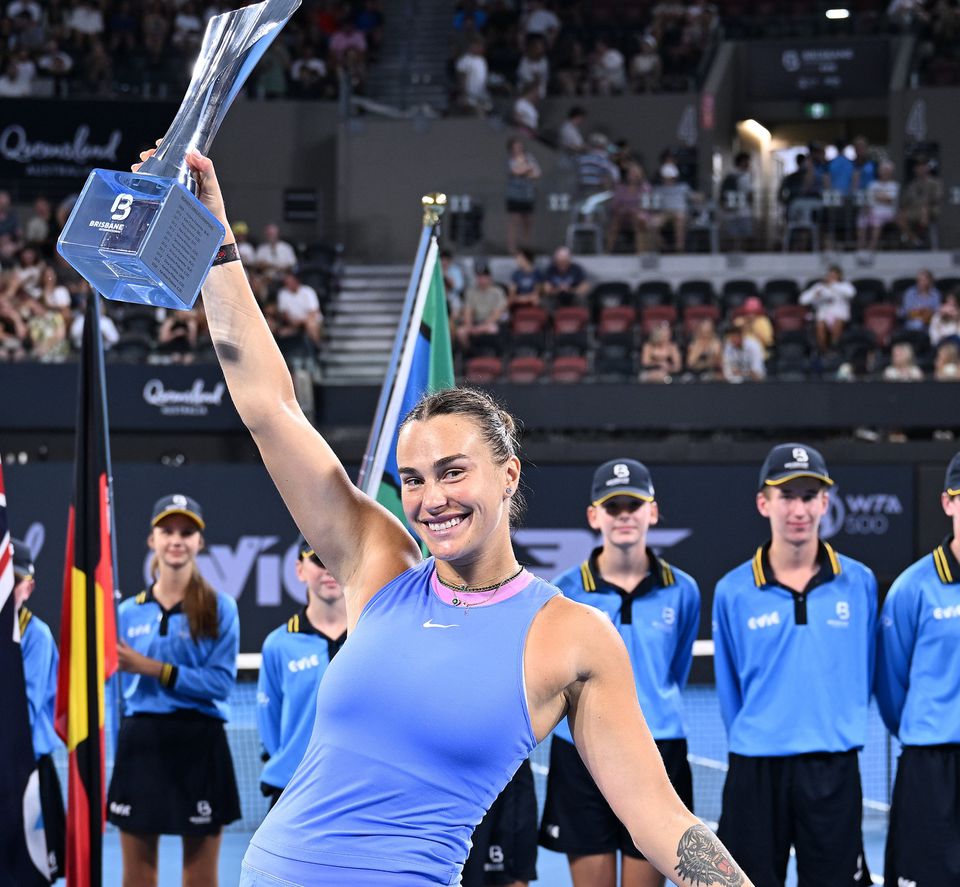 Sabalenka entra em 2025 a conquistar título em Brisbane