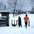 Nevão em Liverpool no dia do jogo com o Man. United. Foto: EPA/ADAM VAUGHAN