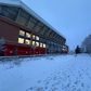 Liverpool acordou com neve e jogo de Amorim pode estar em risco