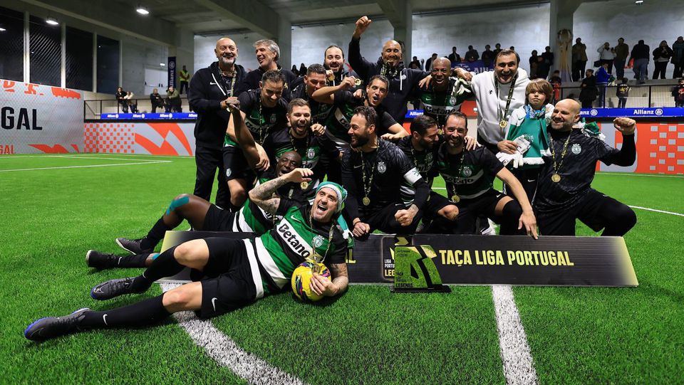 Sporting vence a versão 'Legends' da Taça da Liga