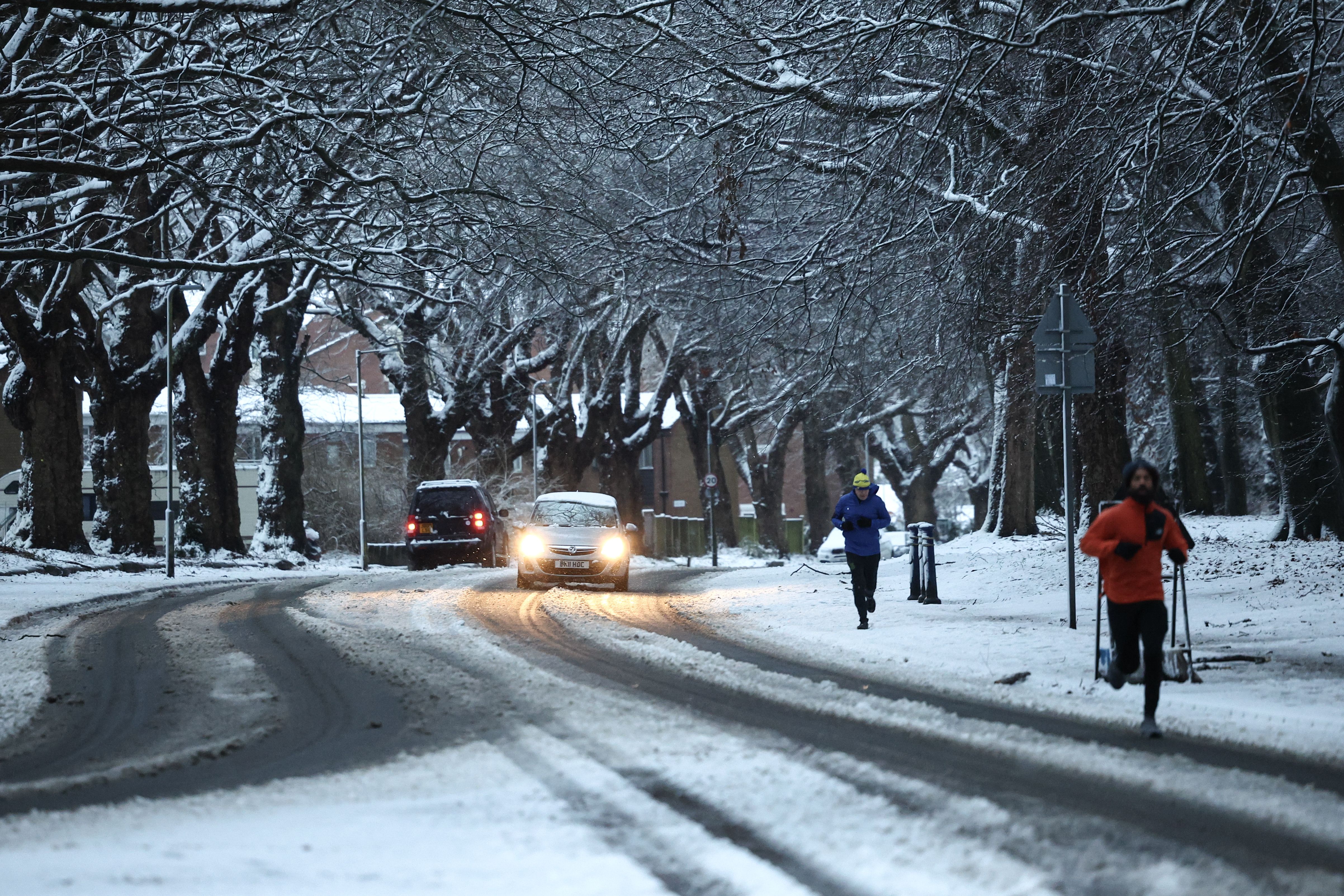 Nevão em Liverpool no dia do jogo com o Man. United. Foto: EPA/ADAM VAUGHAN