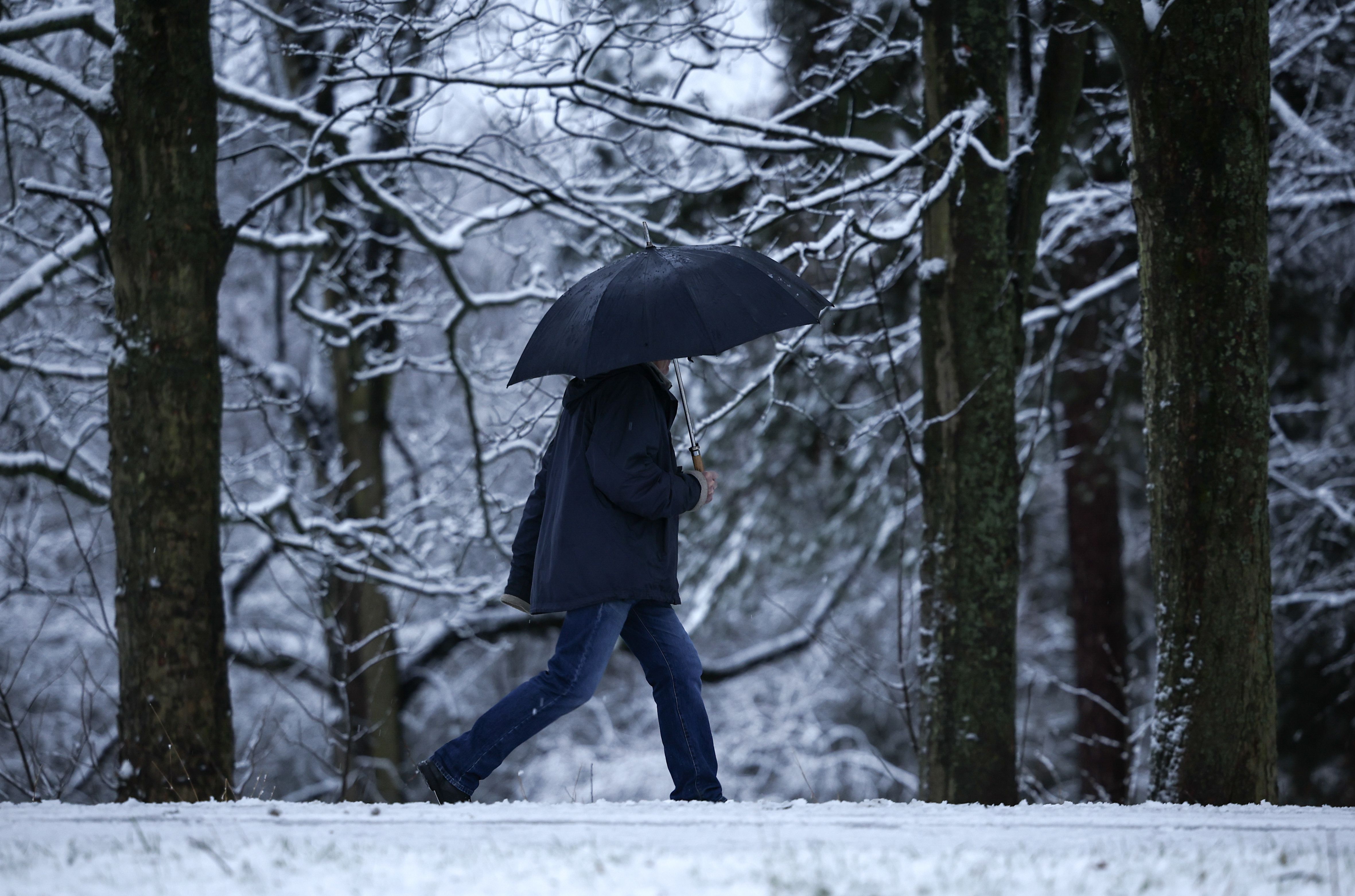 Nevão em Liverpool no dia do jogo com o Man. United. Foto: EPA/ADAM VAUGHAN
