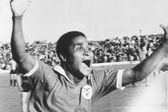Eusébio durante um jogo pelo Benfica