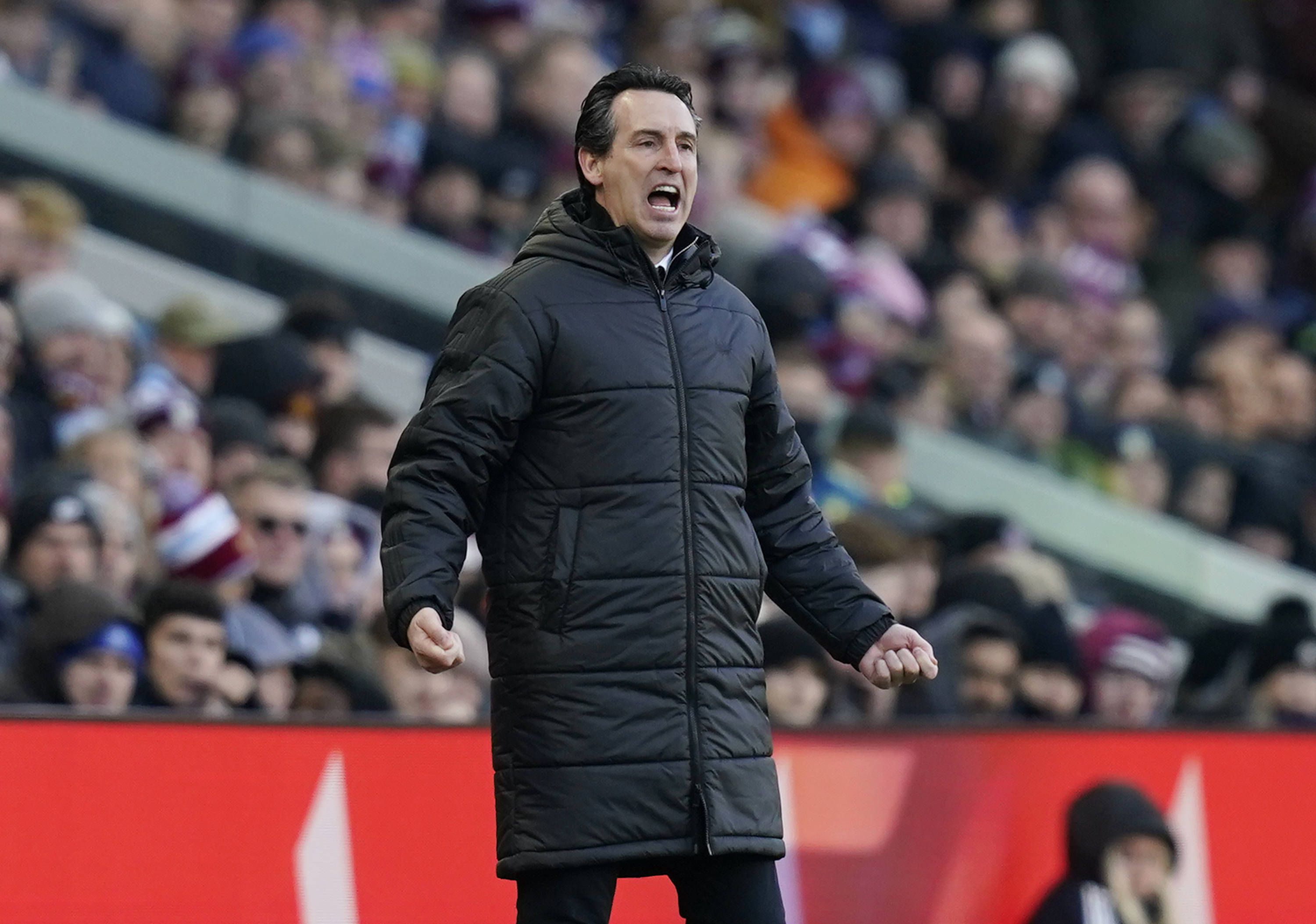 Unai Emery, treinador do Aston Villa